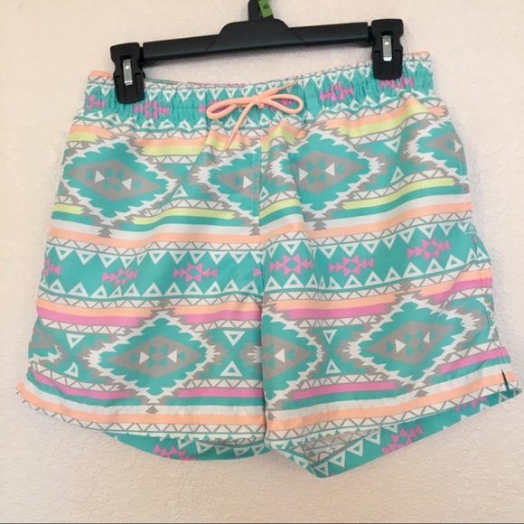 chubbies Other - Chubbies Aztec Print En Fuegos Swim Trunks 🌊